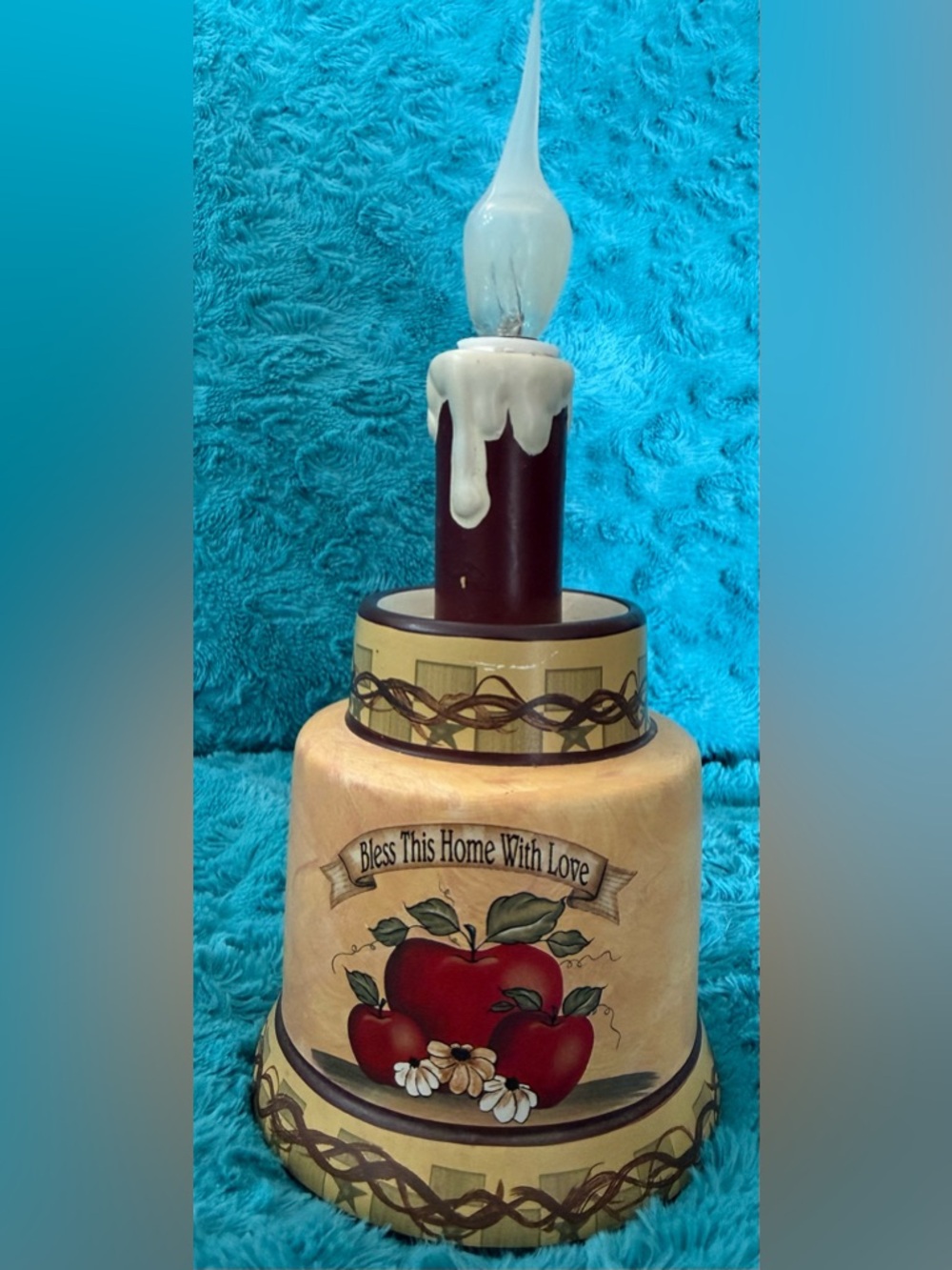 Accent Lamp Light/Nightlight Apple Theme Vintage